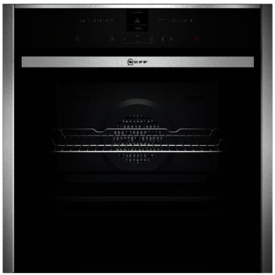 Neff B47CR32N0B Built In Single Oven in Stainless Steel Neff B47CR32N0B Built In Single Oven in Stainless Steel